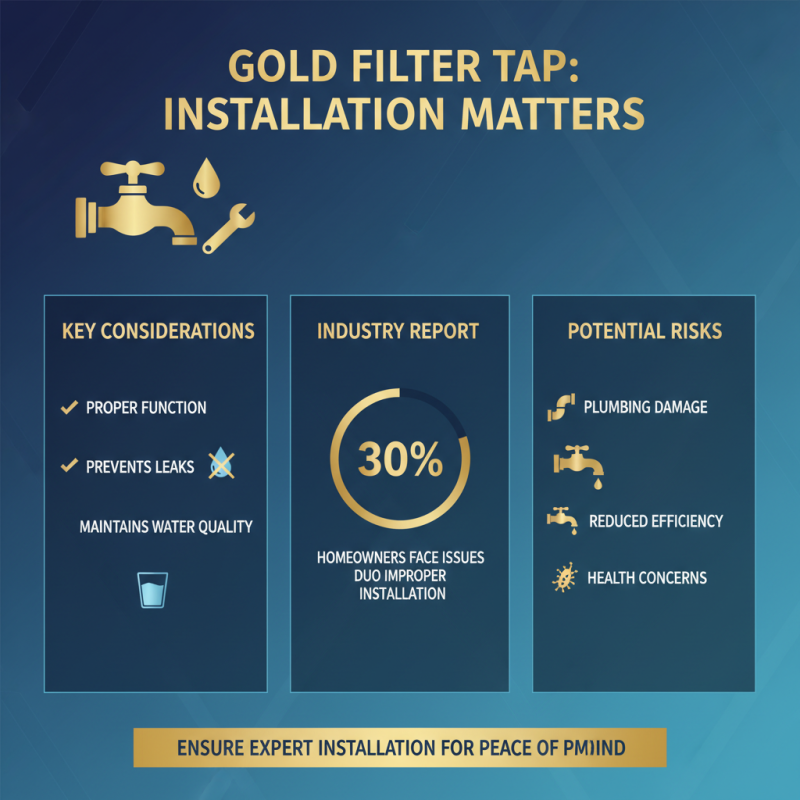 How to Choose the Best Gold Filter Tap for Your Home?