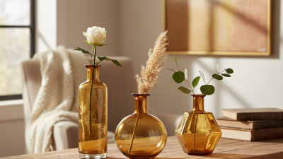 2026 Best Amber Bud Vases for Elegant Home Decor?