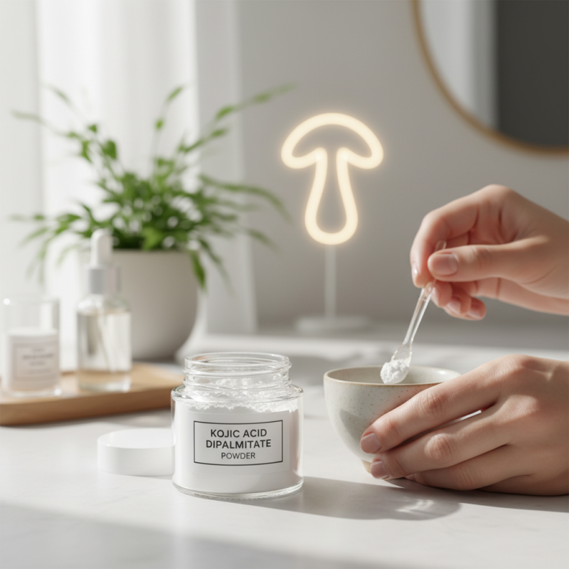 How to Use Kojic Acid Dipalmitate Powder for Skin Brightening?