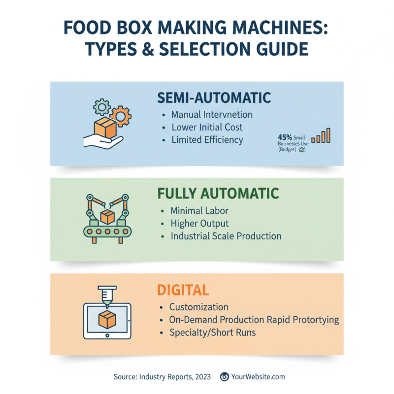 How to Choose the Right Food Box Making Machine for Your Needs?