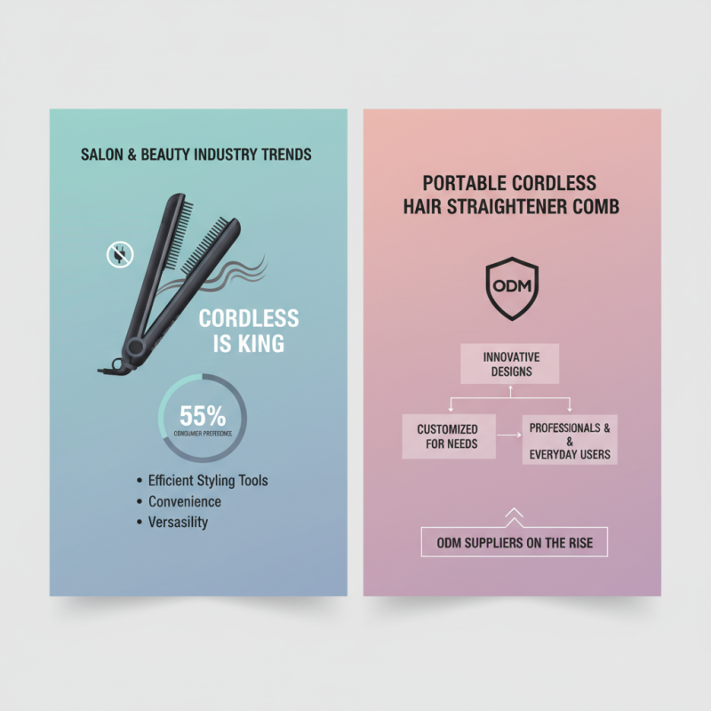 Top 10 ODM Custom Cordless Hair Straightener Comb Suppliers to Consider?