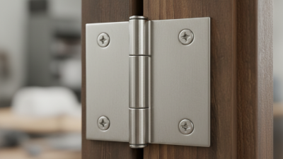 How to Choose the Right Stainless Steel Door Hinge for Your Needs