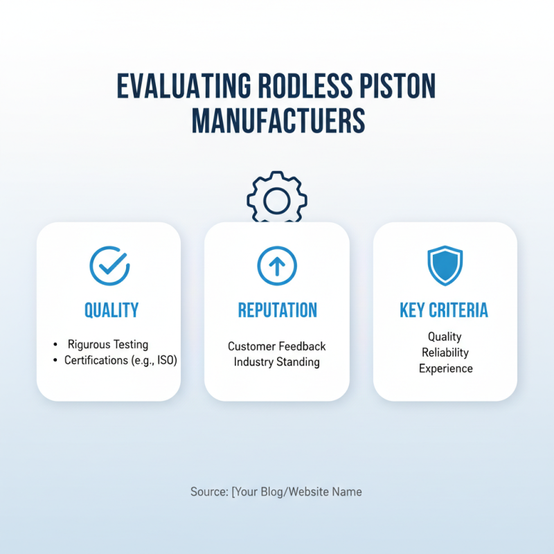 Why Choosing the Best High-Quality Rodless Piston Factory Matters?