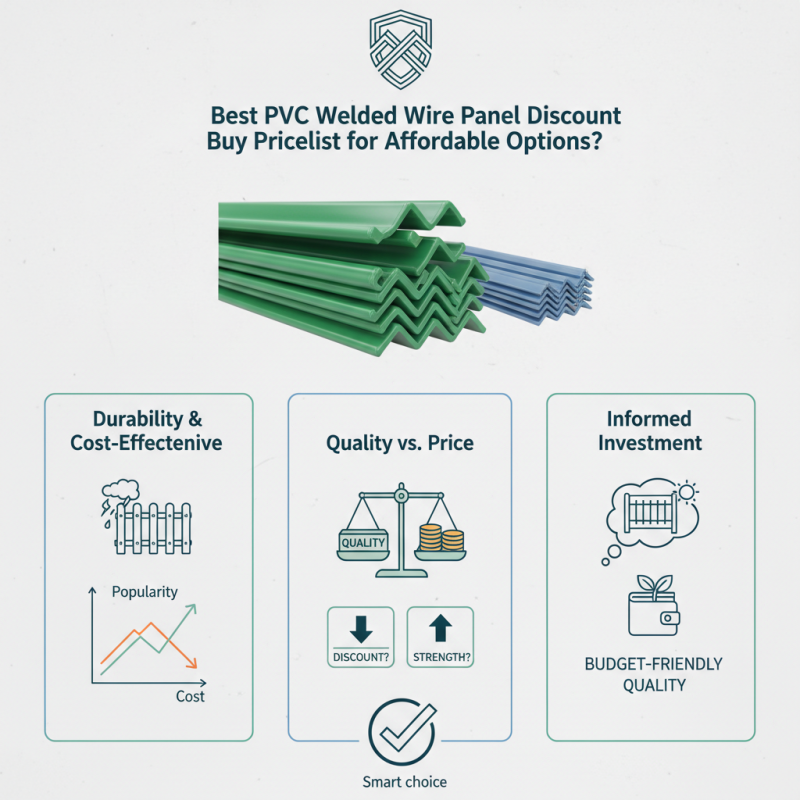 Best PVC Welded Wire Panel Discount Buy Pricelist for Affordable Options?