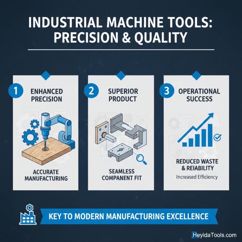 Why Are Industrial Machine Tools Essential for Modern Manufacturing?