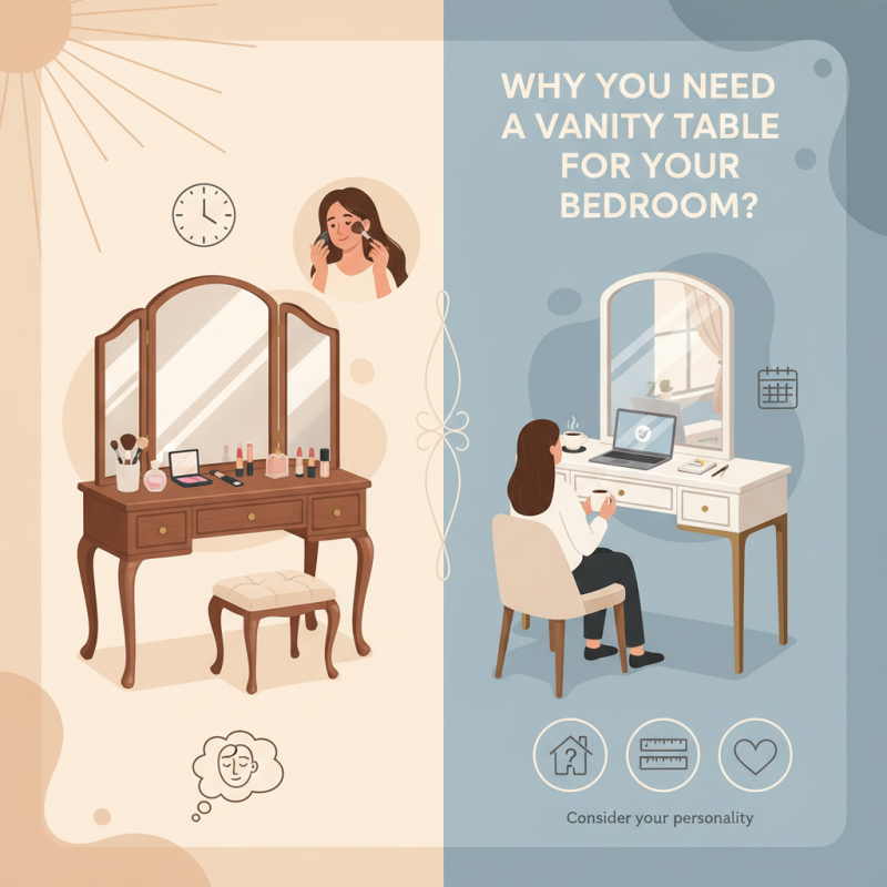 Why You Need a Vanity Table for Your Bedroom?