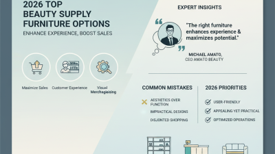 2026 Top Beauty Supply Furniture Options You Need to Know?