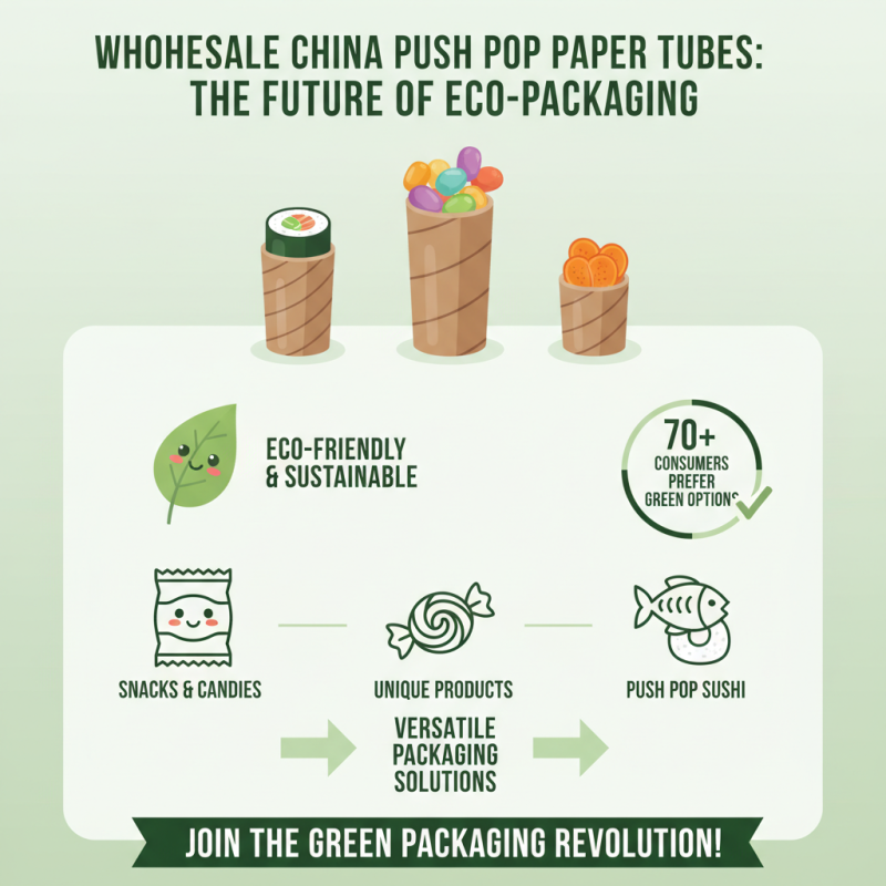 What is Wholesale China Push Pop Paper Tubes and How Are They Used?