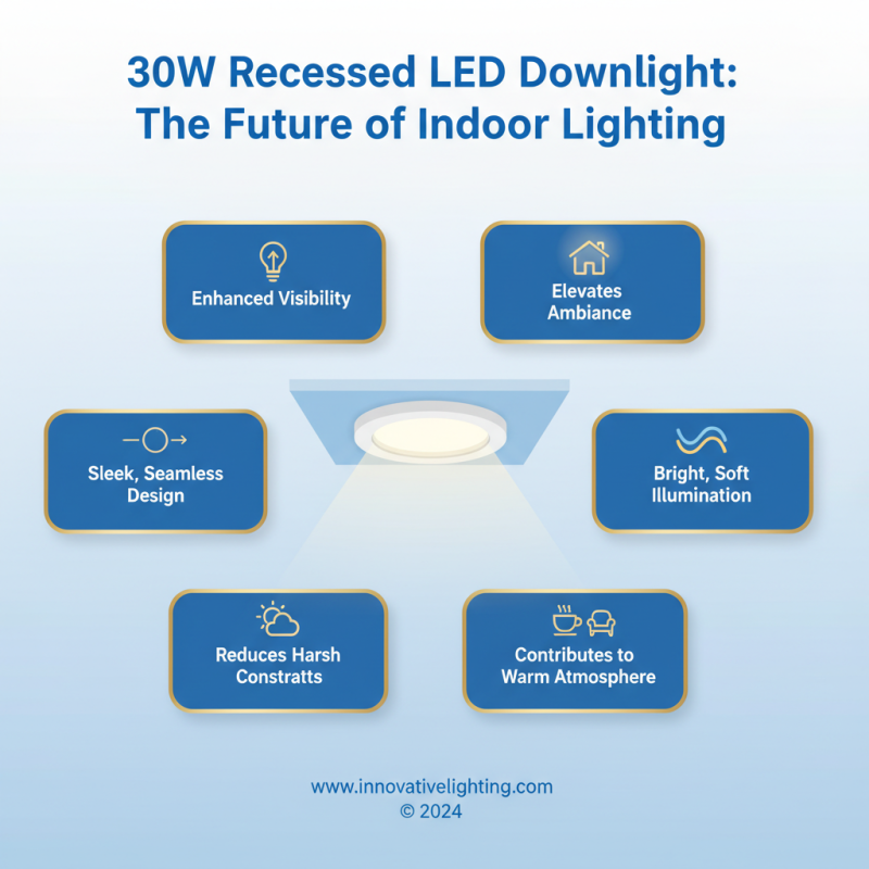 What is a 30w Recessed LED Downlight and its Benefits?