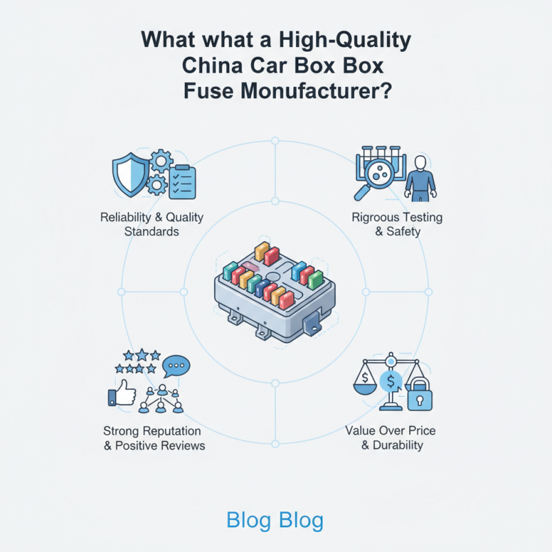 What is a High-Quality China Car Box Fuse Manufacturer?