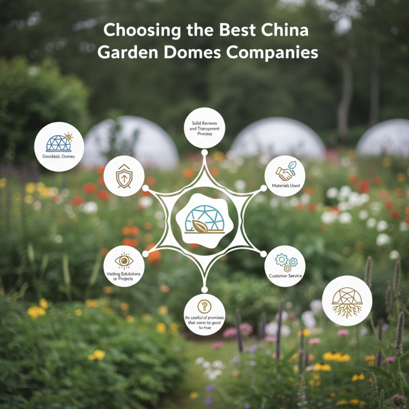 How to Choose the Best Famous China Garden Domes Companies?