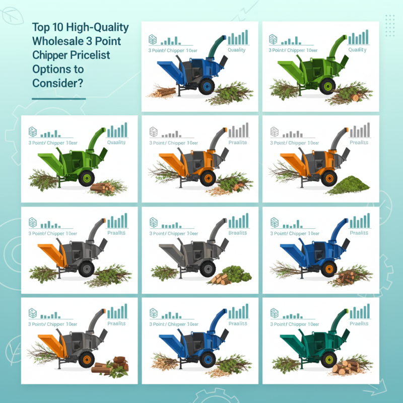 Top 10 High-Quality Wholesale 3 Point Chipper Pricelist Options to Consider?