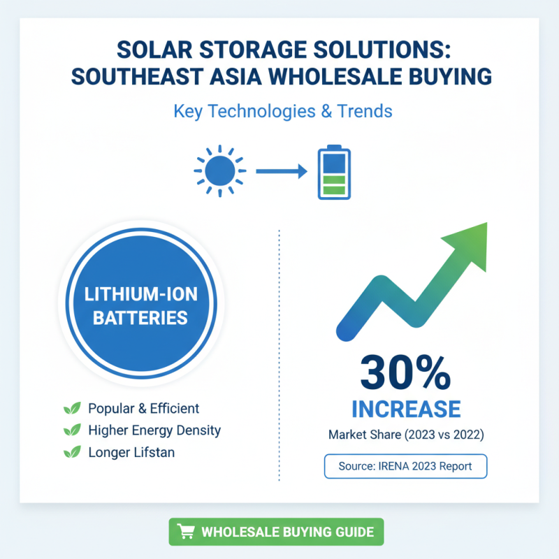 How to Buy Solar Panel Storage Wholesale in Southeast Asia?