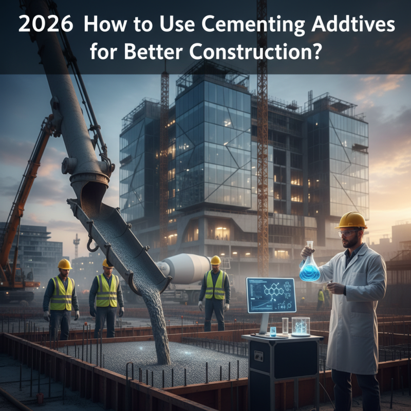 2026 How to Use Cementing Additives for Better Construction?