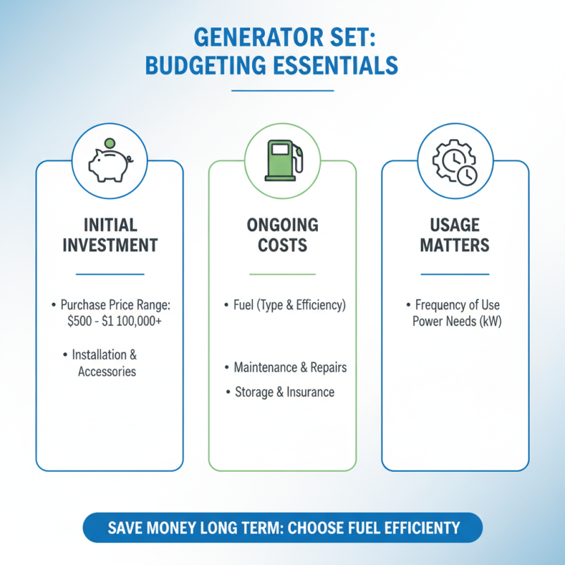 How to Choose the Right Generator Set for Your Needs?