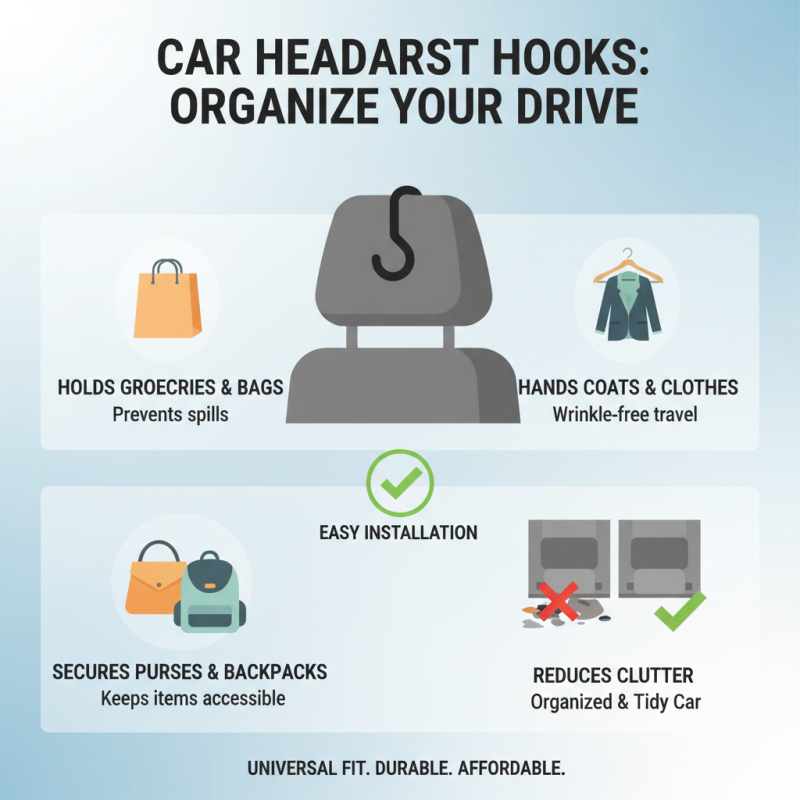 Car Headrest Hook Benefits and Uses for Your Vehicle?