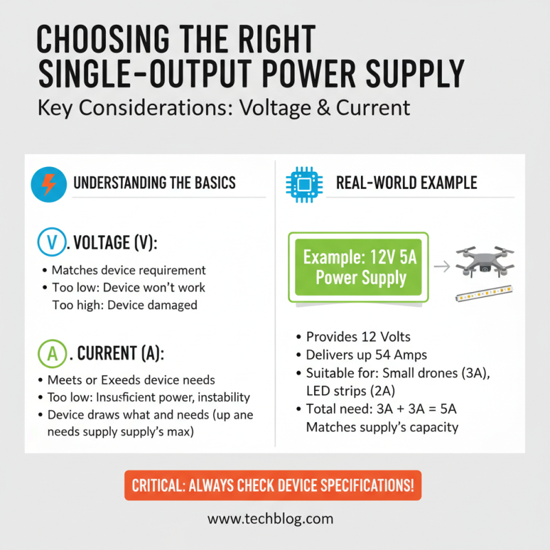 Top 10 Single Output Power Supply Options for Your Needs?