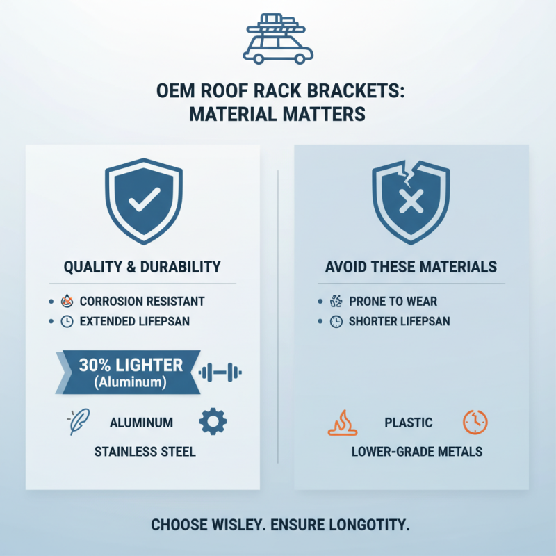 How to Choose OEM Wholesale Roof Rack Brackets for Your Vehicle?