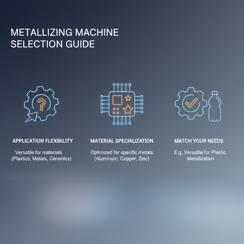 How to Choose the Right Metallizing Machine for Your Needs?