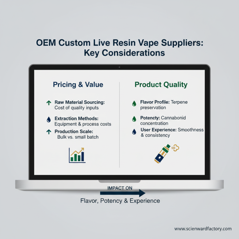 Top 5 OEM Custom Live Resin Vape Suppliers for Quality Products?
