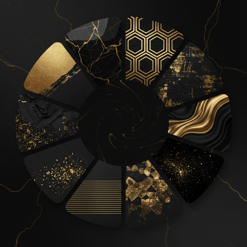10 Best Black And Gold Texture Ideas for Your Designs?
