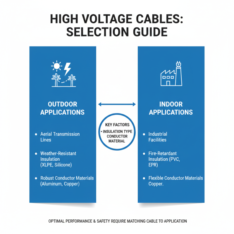 How to Choose High Voltage Cable for Your Project?
