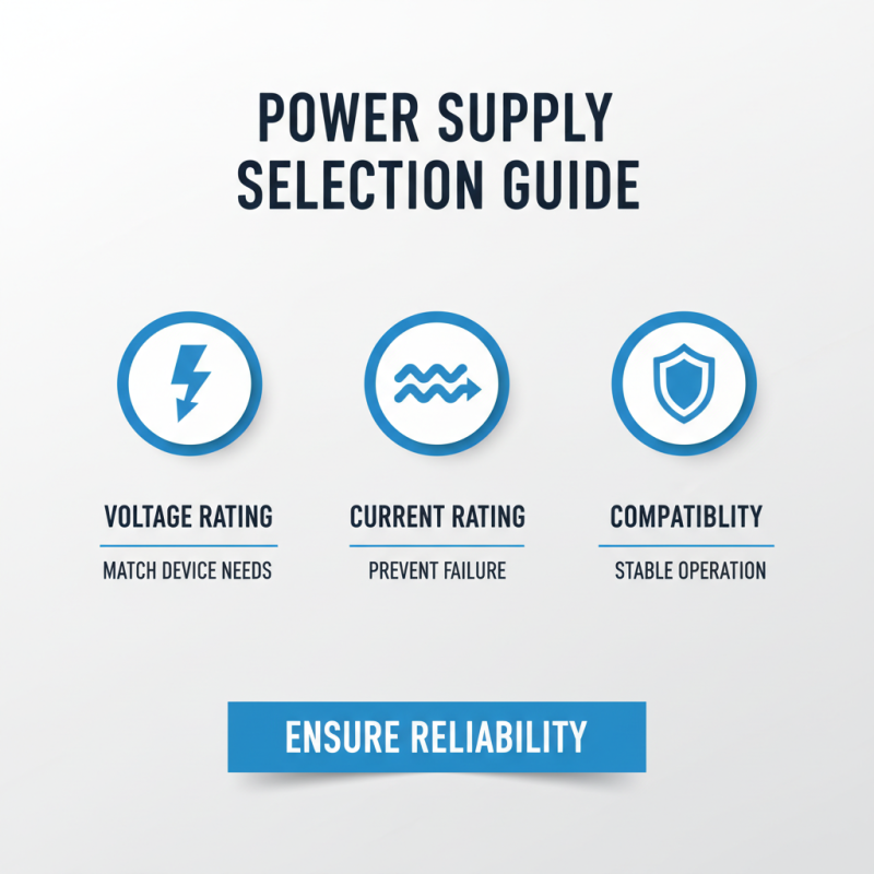 Top 10 Single Output Power Supply Options for Your Needs?