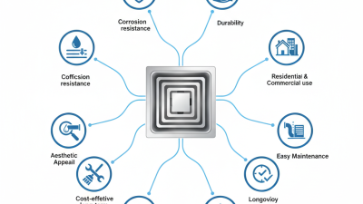 Top 10 Benefits of Using Square Stainless Steel Floor Drains?