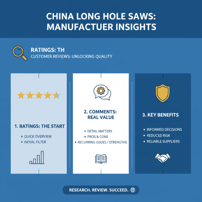 How to Find a High Quality China Long Hole Saws Manufacturer?