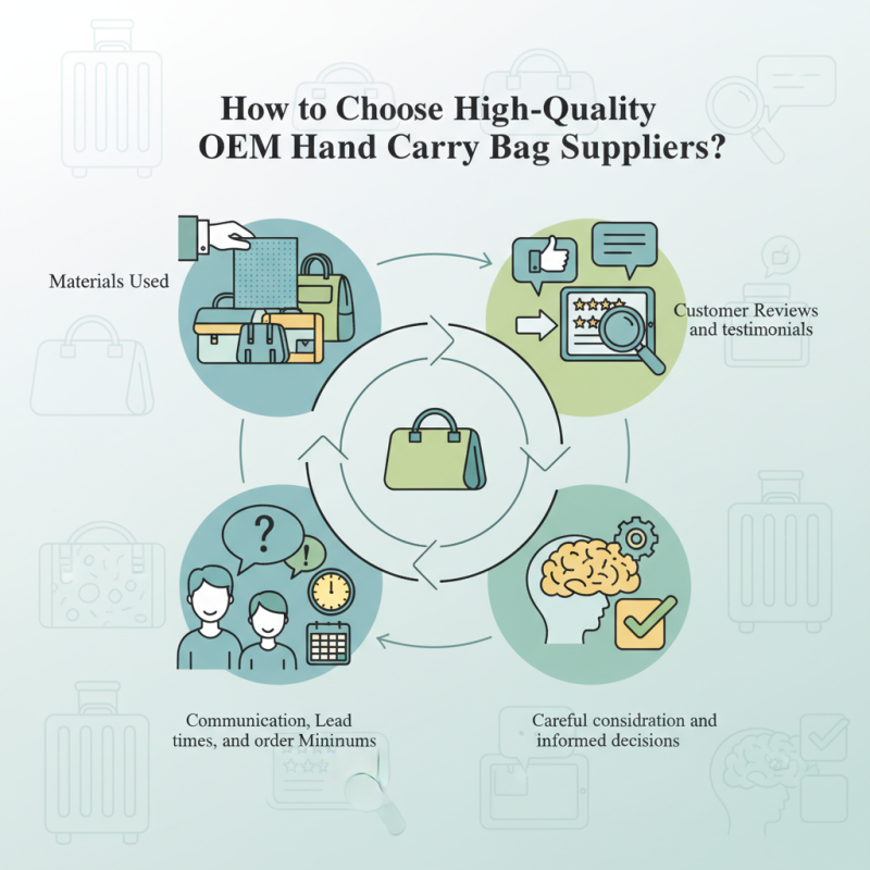 How to Choose High-Quality OEM Hand Carry Bag Suppliers?