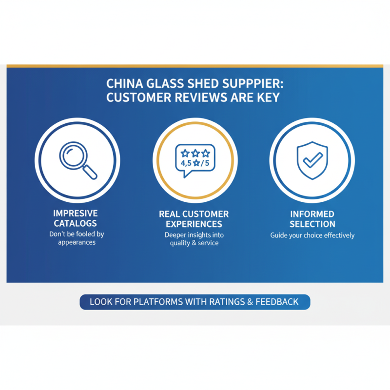 How to Choose a High Quality China Glass Shed Supplier for Your Needs?