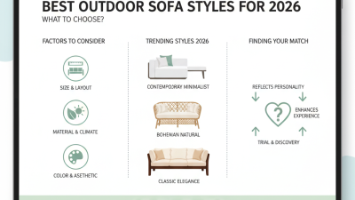 Best Outdoor Sofa Styles for 2026 What to Choose?