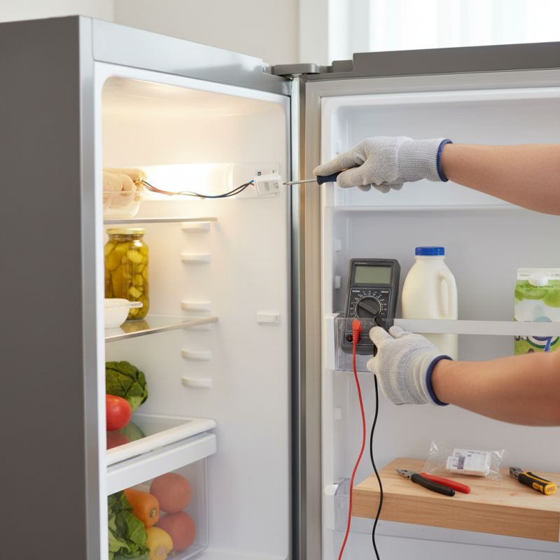 How to Fix a Refrigerator Door Switch Easily?
