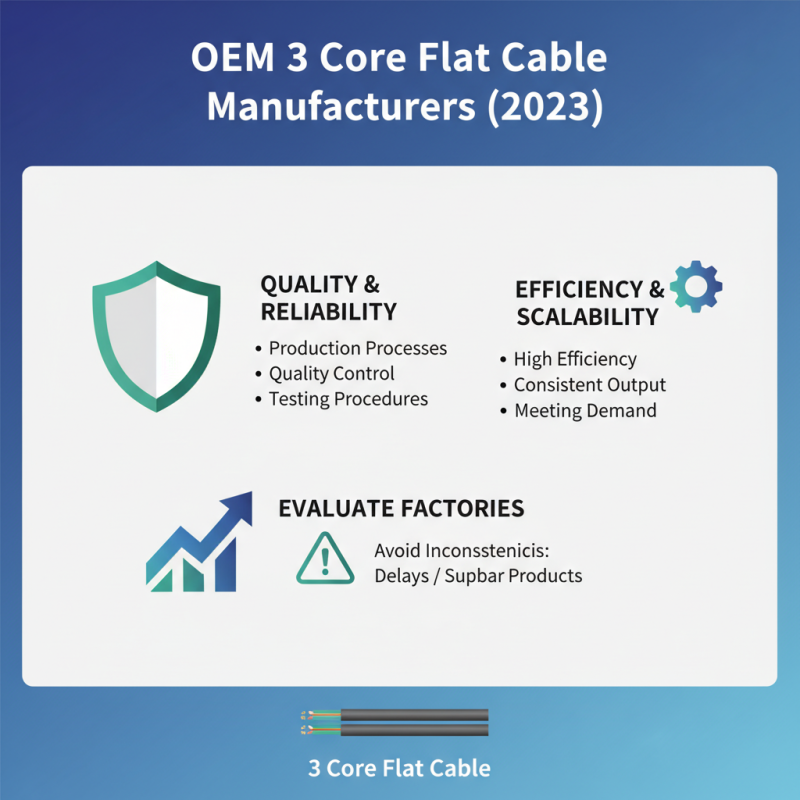 Best 10 OEM Three Core Flat Cable Factories You Should Know?