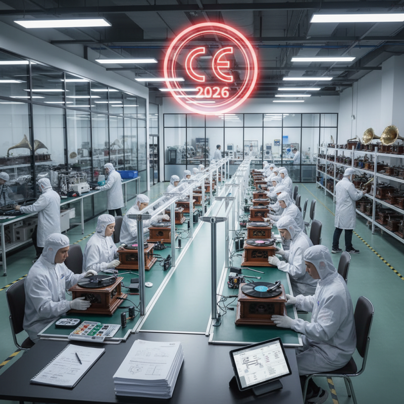 2026 How to Obtain China CE Certification for Gramophone Record Player Factory?