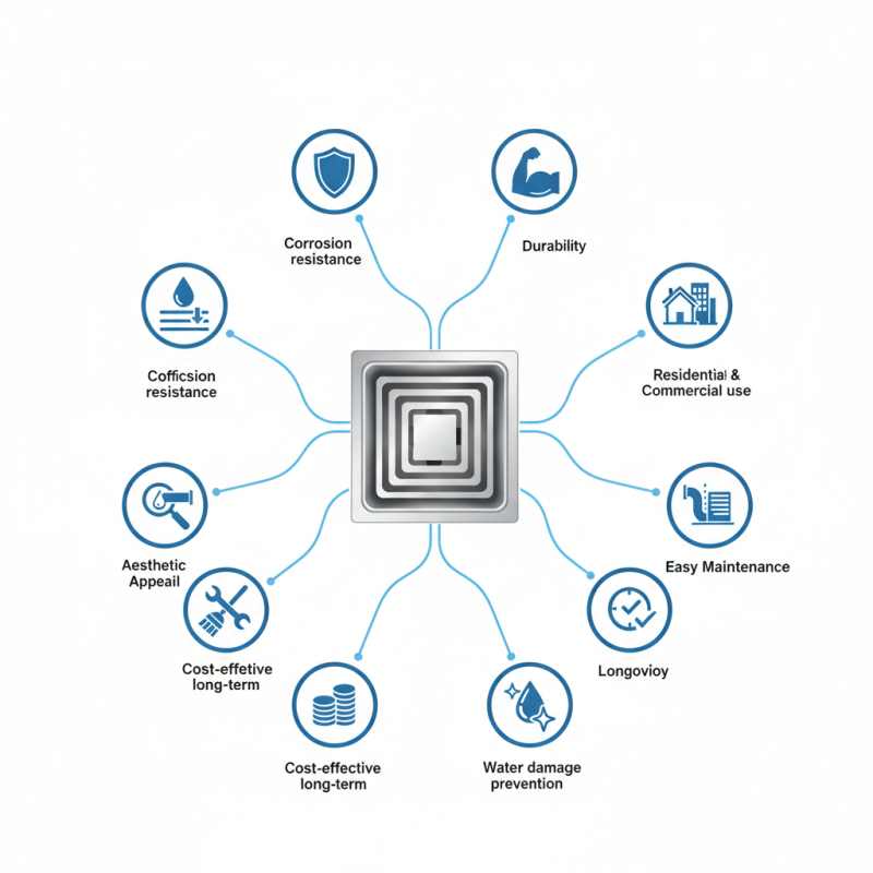 Top 10 Benefits of Using Square Stainless Steel Floor Drains?