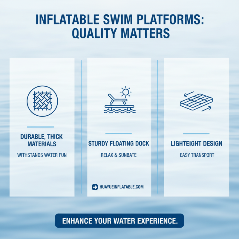 Best Inflatable Swim Platforms for Fun and Relaxation?