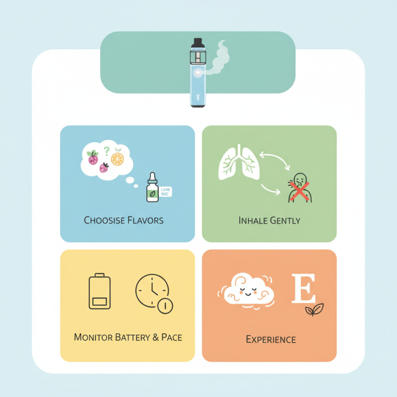 How to Use Puffs Plus Vape Effectively for Beginners?