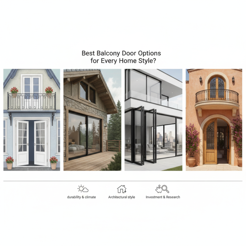 Best Balcony Door Options for Every Home Style?