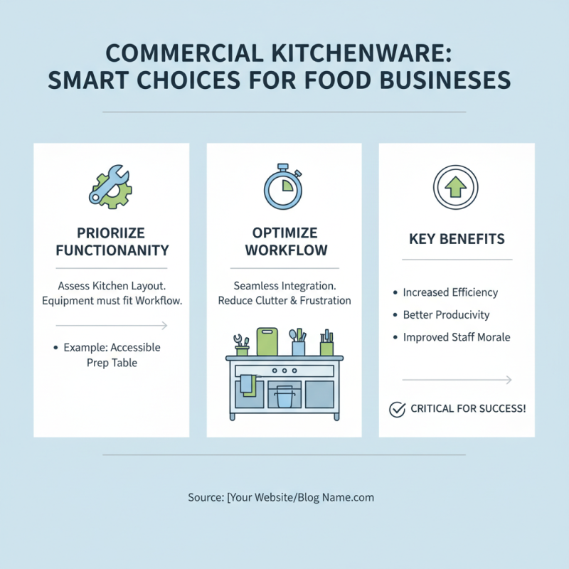 How to Choose the Best Commercial Kitchenware for Your Business?