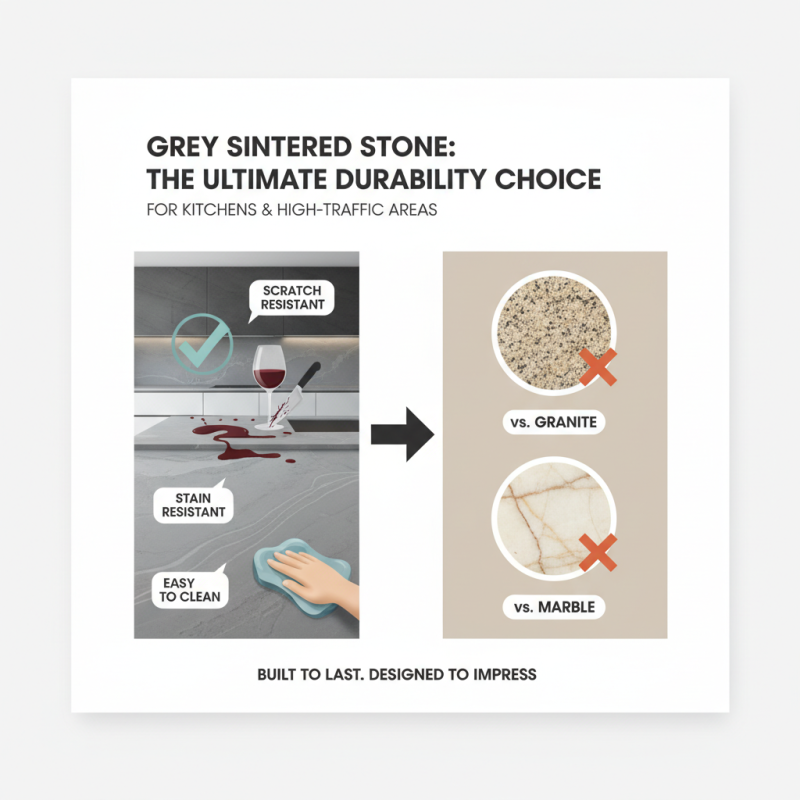 Why Choose Grey Sintered Stone for Your Home Design?