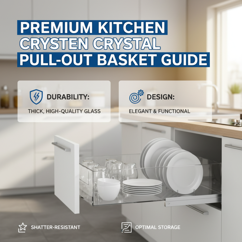 How to Choose High Quality Kitchen Crystal Glass Pull Out Basket?