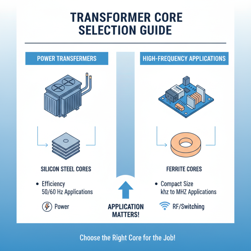 How to Choose the Right Transformer Core Types for Your Needs?