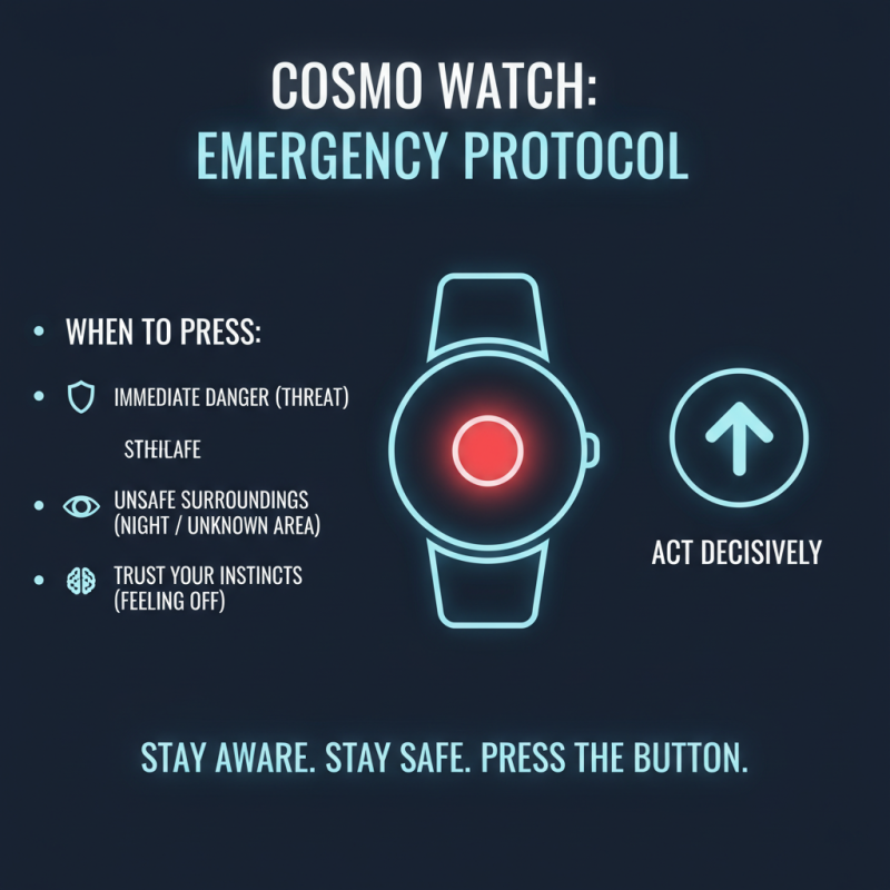 2026 How to Use Cosmo Watch Emergency Button Effectively?