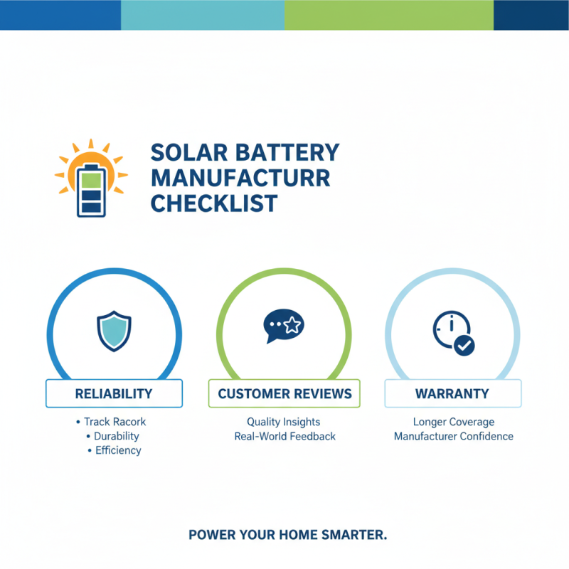 2026 How to Choose the Best Solar Power Battery Packs Manufacturer?