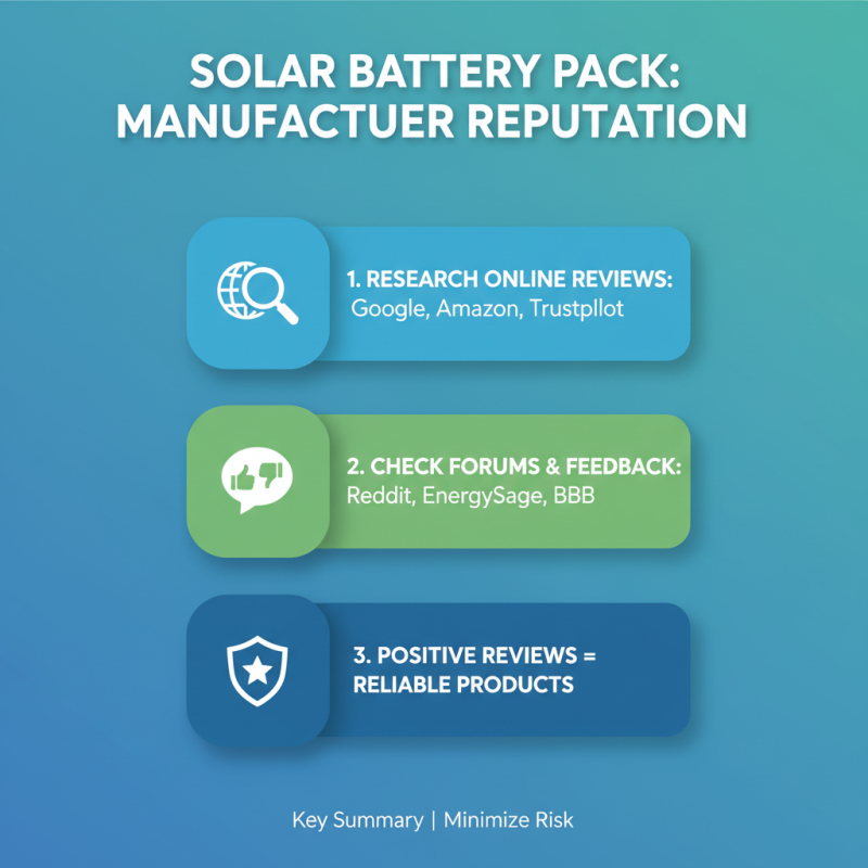 2026 How to Choose the Best Solar Power Battery Packs Manufacturer?