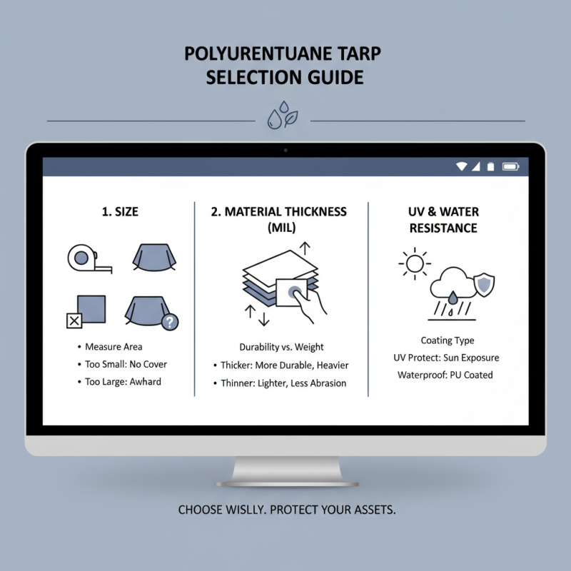 How to Choose the Right Polyurethane Tarp for Your Needs?