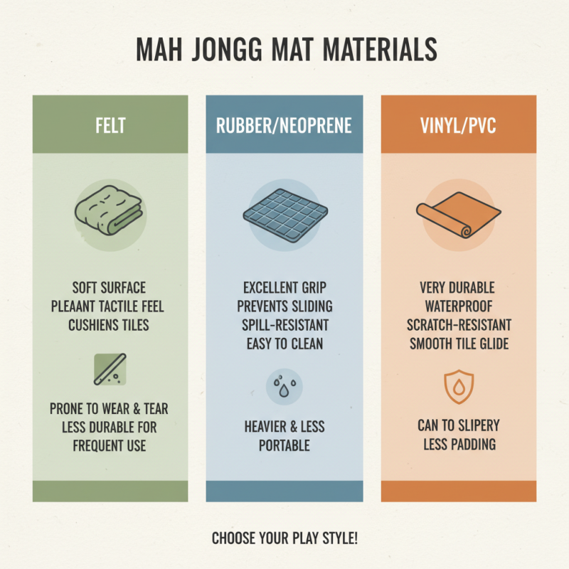 How to Choose the Best Mah Jongg Mats for Your Games?