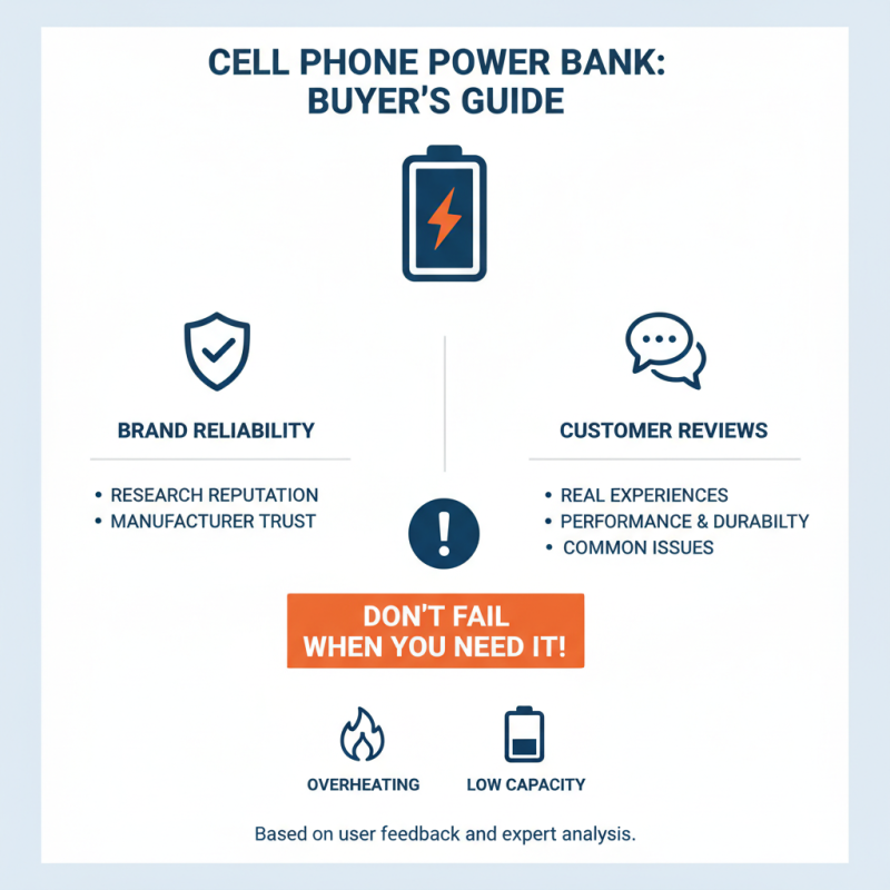 How to Choose the Best Cell Phone Power Bank for Your Needs