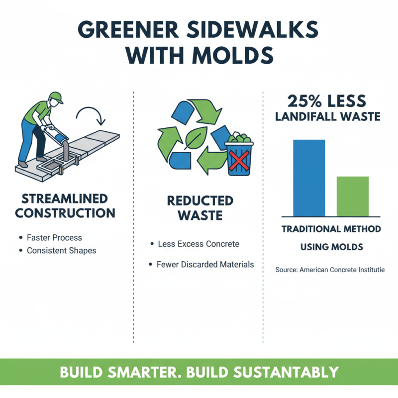 Why Use a Mold for Sidewalk Construction?